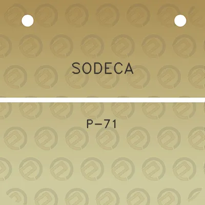 sodeca-p-71