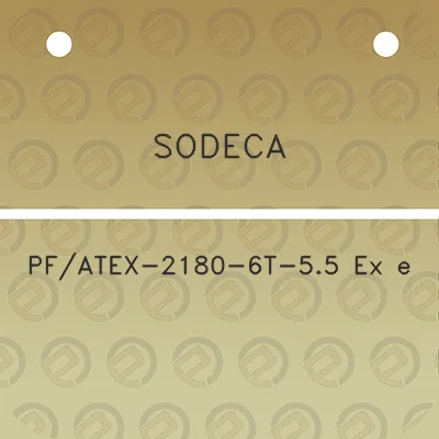 sodeca-pfatex-2180-6t-55-ex-e