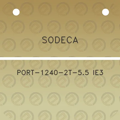 sodeca-port-1240-2t-55-ie3