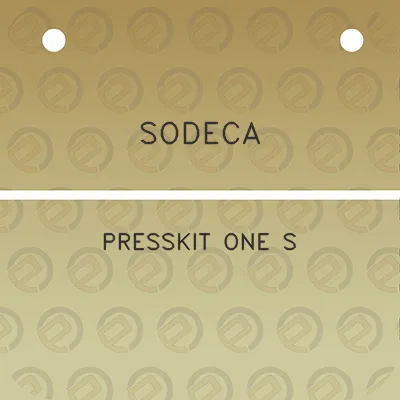 sodeca-presskit-one-s