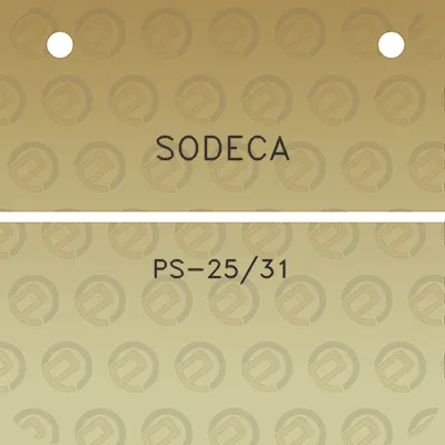 sodeca-ps-2531