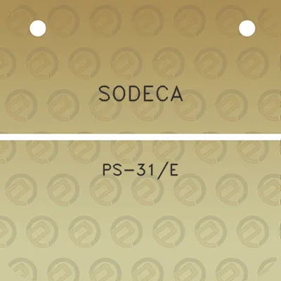 sodeca-ps-31e