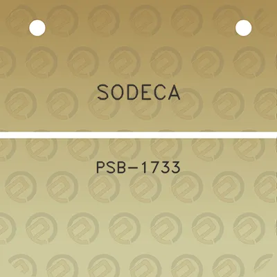 sodeca-psb-1733