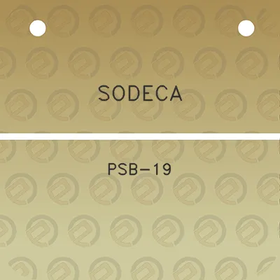 sodeca-psb-19