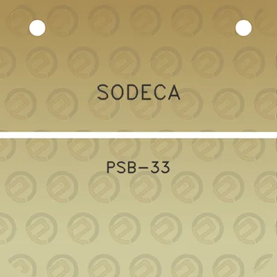 sodeca-psb-33