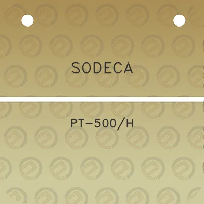 sodeca-pt-500h