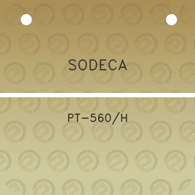 sodeca-pt-560h