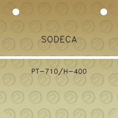 sodeca-pt-710h-400