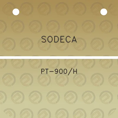 sodeca-pt-900h