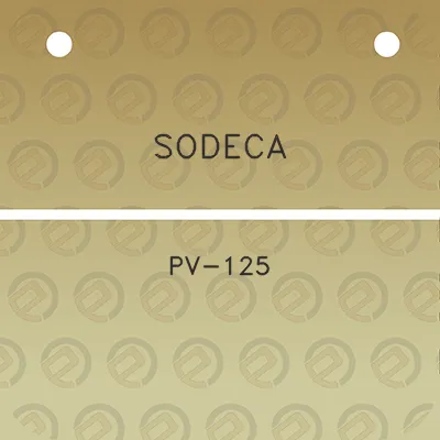 sodeca-pv-125