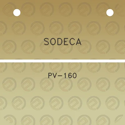 sodeca-pv-160