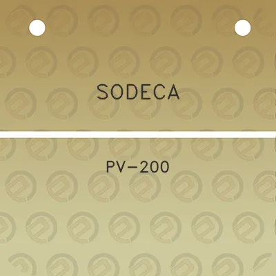 sodeca-pv-200