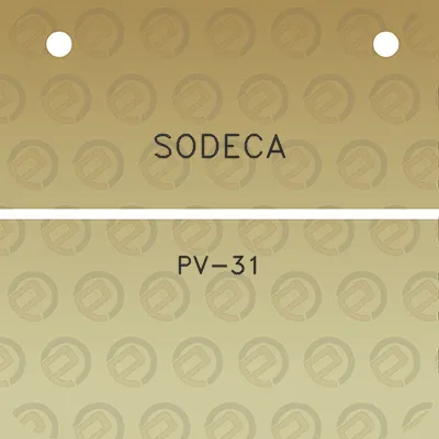 sodeca-pv-31