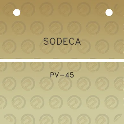 sodeca-pv-45