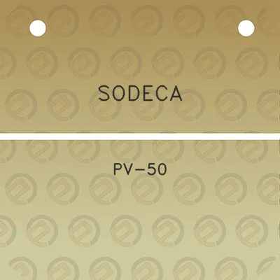 sodeca-pv-50