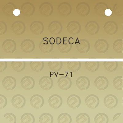 sodeca-pv-71