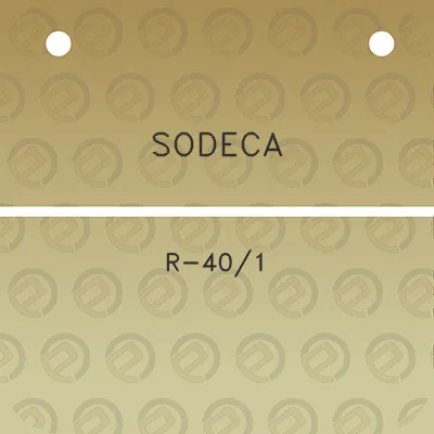 sodeca-r-401