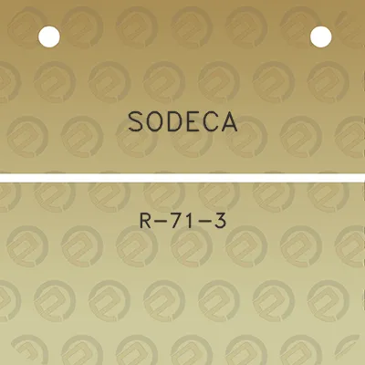 sodeca-r-71-3