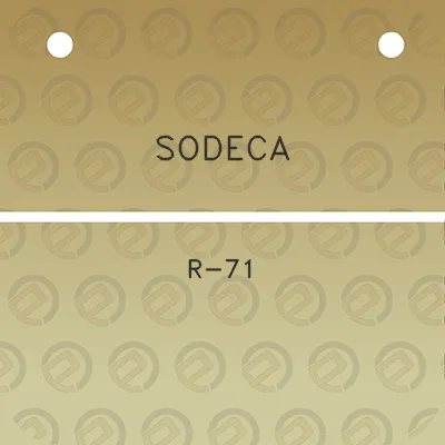 sodeca-r-71