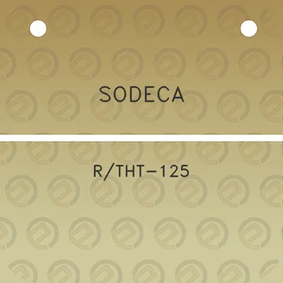 sodeca-rtht-125