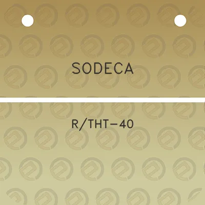 sodeca-rtht-40