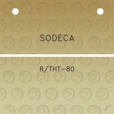 sodeca-rtht-80