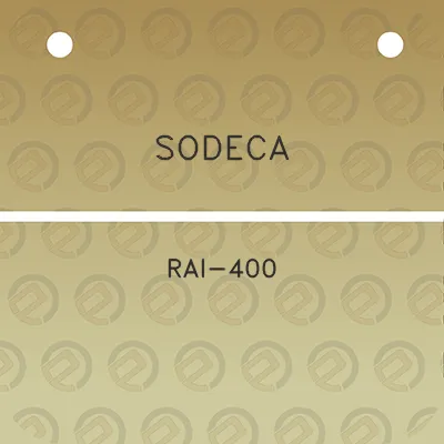 sodeca-rai-400