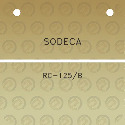 sodeca-rc-125b