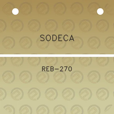 sodeca-reb-270