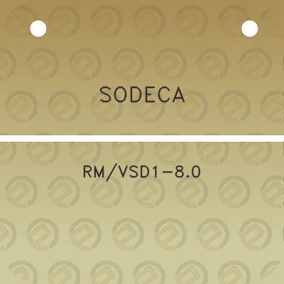 sodeca-rmvsd1-80