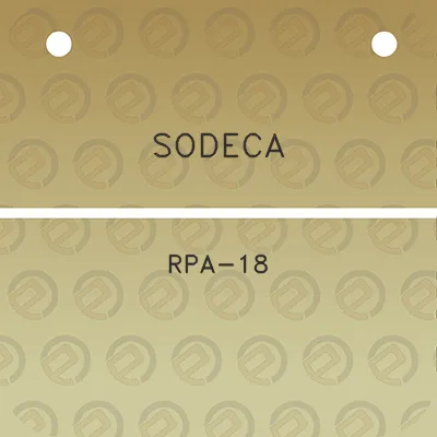 sodeca-rpa-18