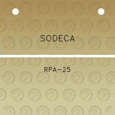 sodeca-rpa-25