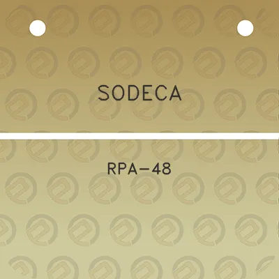 sodeca-rpa-48