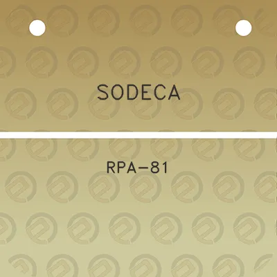 sodeca-rpa-81