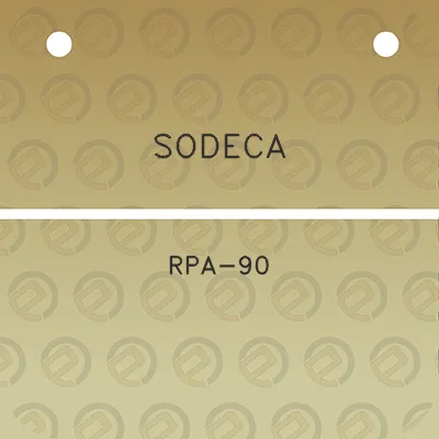 sodeca-rpa-90