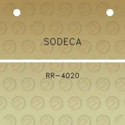 sodeca-rr-4020