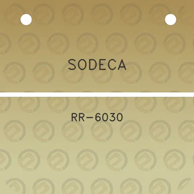 sodeca-rr-6030