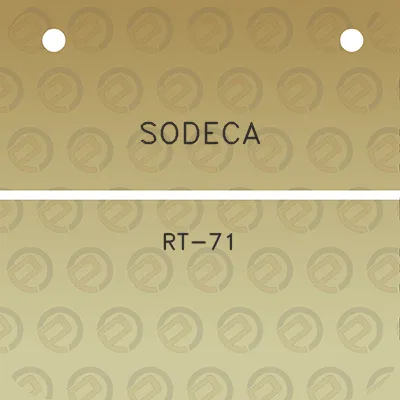 sodeca-rt-71