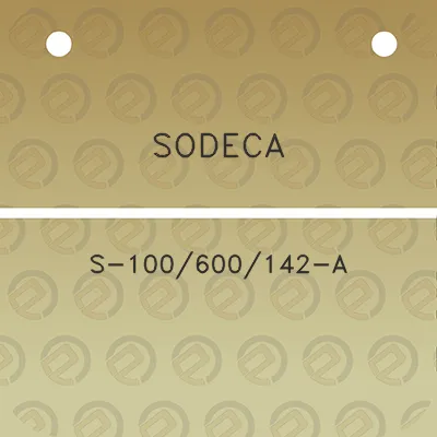 sodeca-s-100600142-a