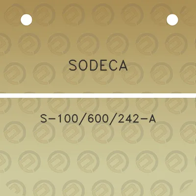 sodeca-s-100600242-a