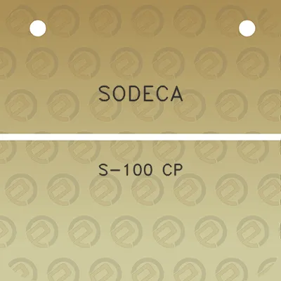 sodeca-s-100-cp