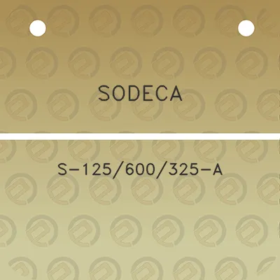 sodeca-s-125600325-a