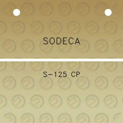 sodeca-s-125-cp