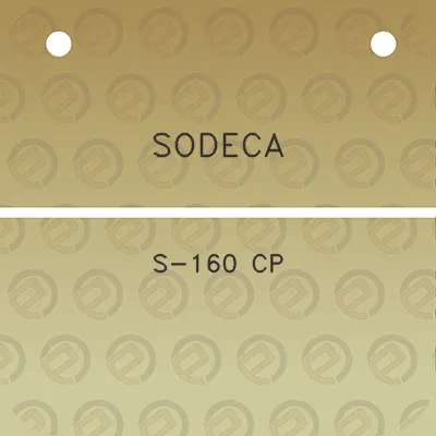 sodeca-s-160-cp