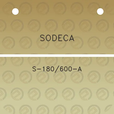 sodeca-s-180600-a