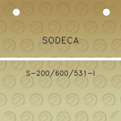 sodeca-s-200600531-i