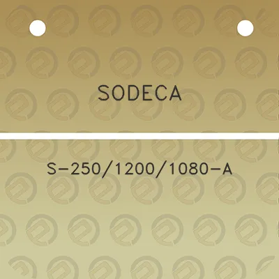 sodeca-s-25012001080-a