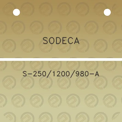 sodeca-s-2501200980-a