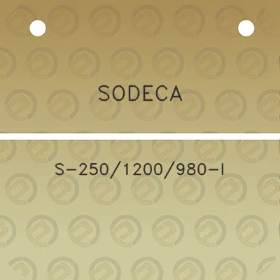 sodeca-s-2501200980-i