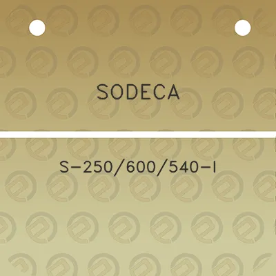 sodeca-s-250600540-i